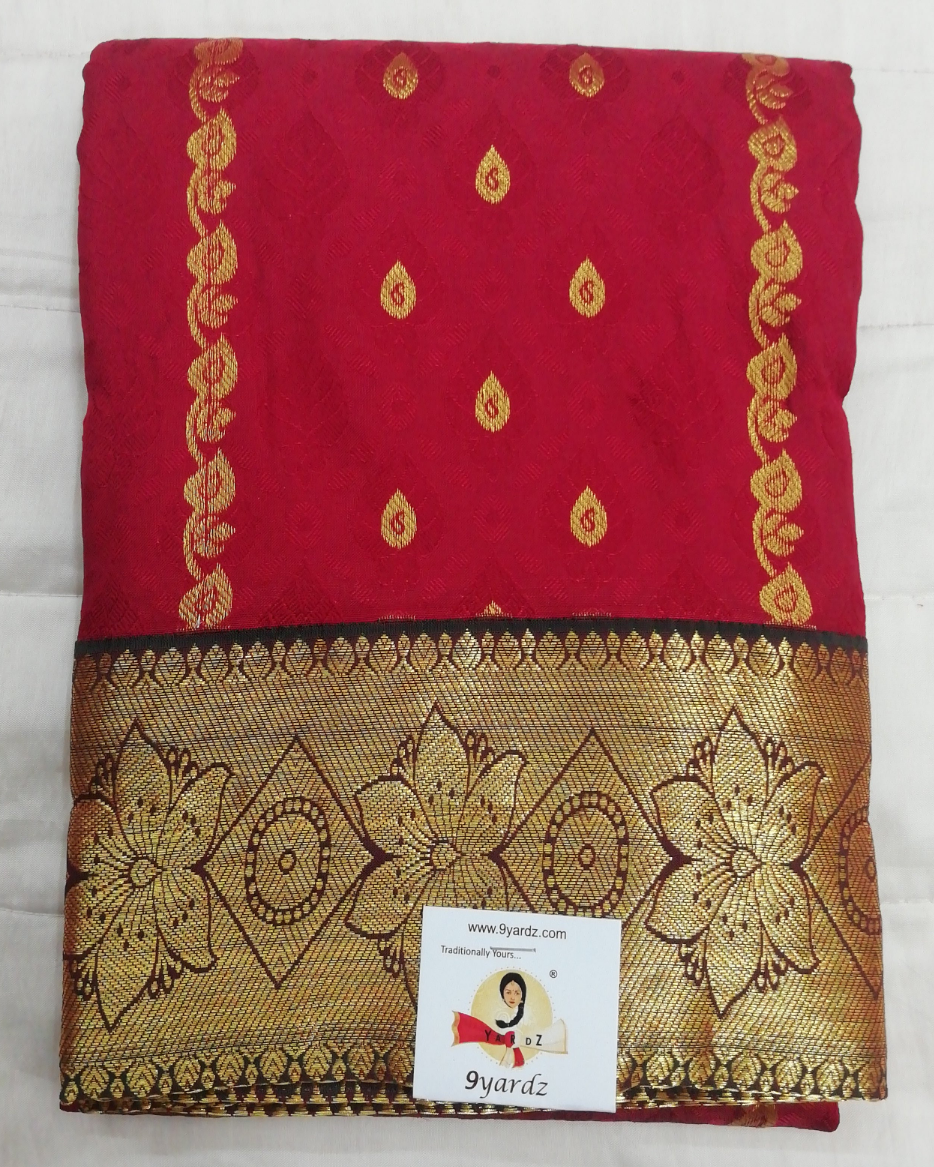 Pavadai poly silk 36"