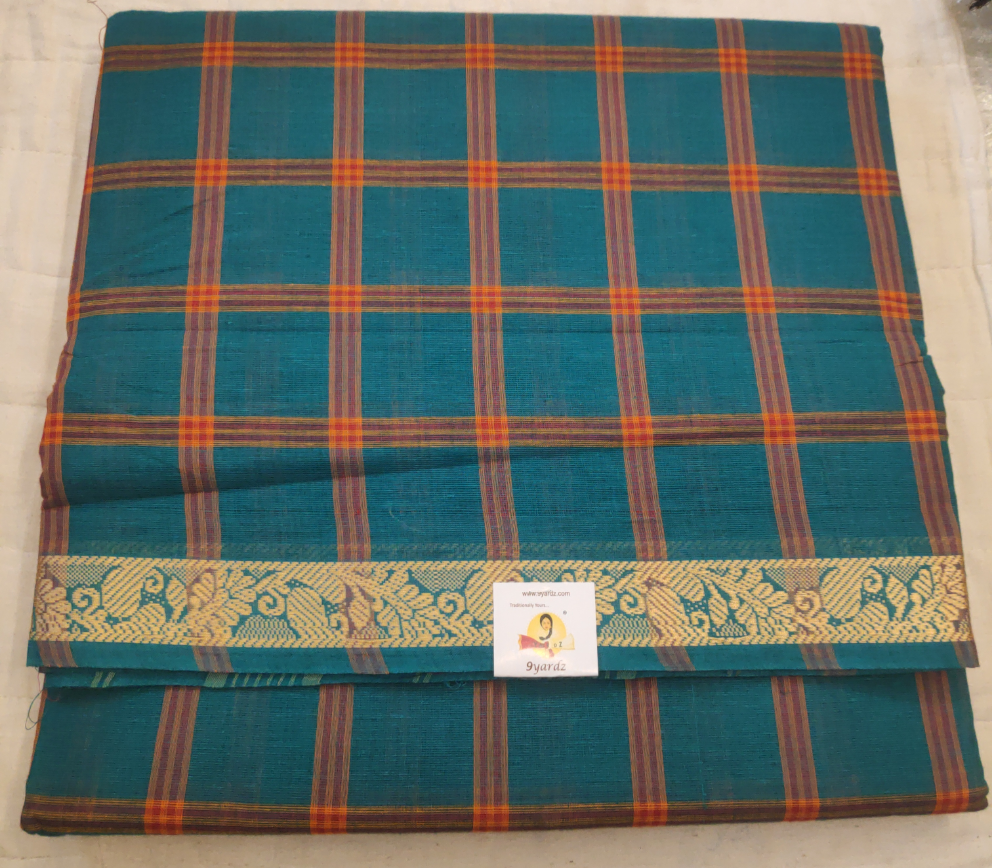 Chettinadu / Karaikudi cotton 10.5 yards madisar