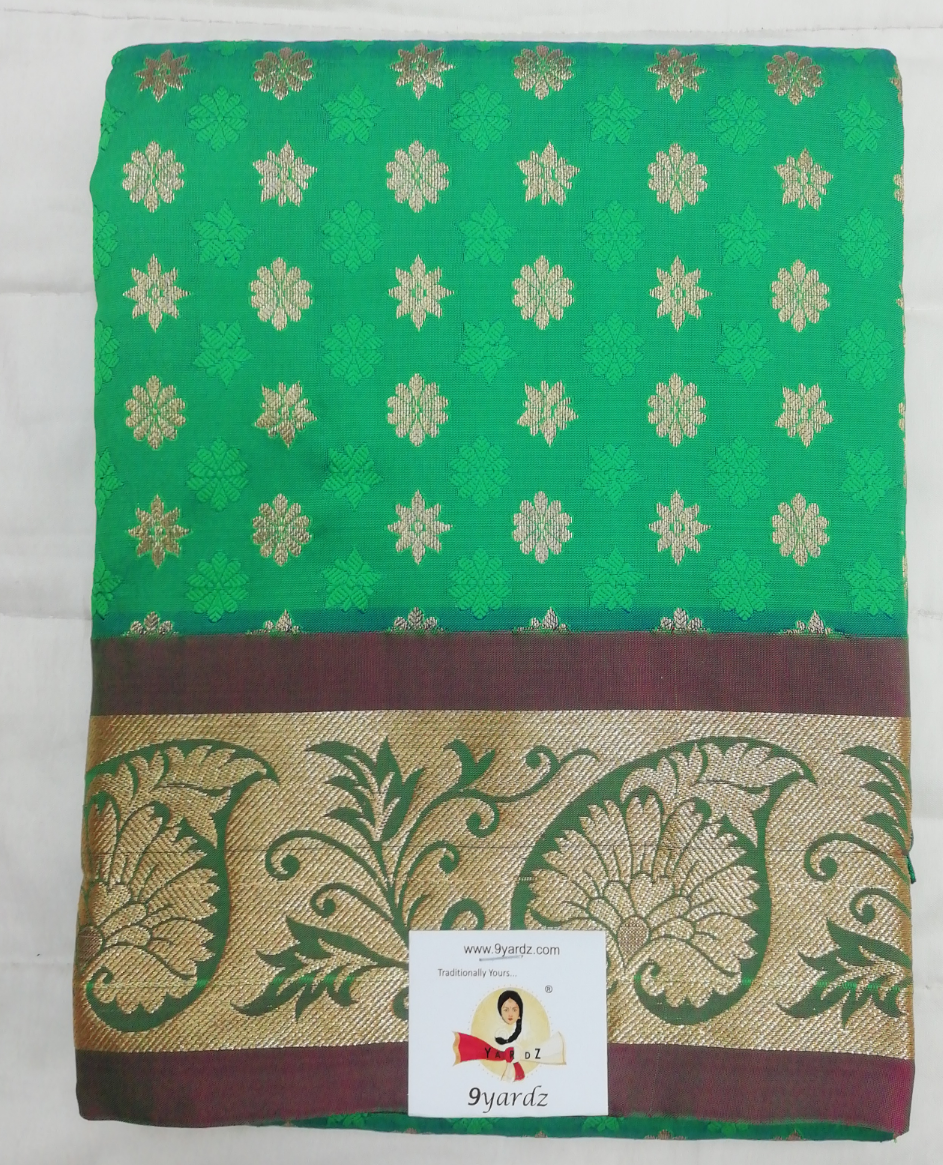 Pavadai poly silk 36"