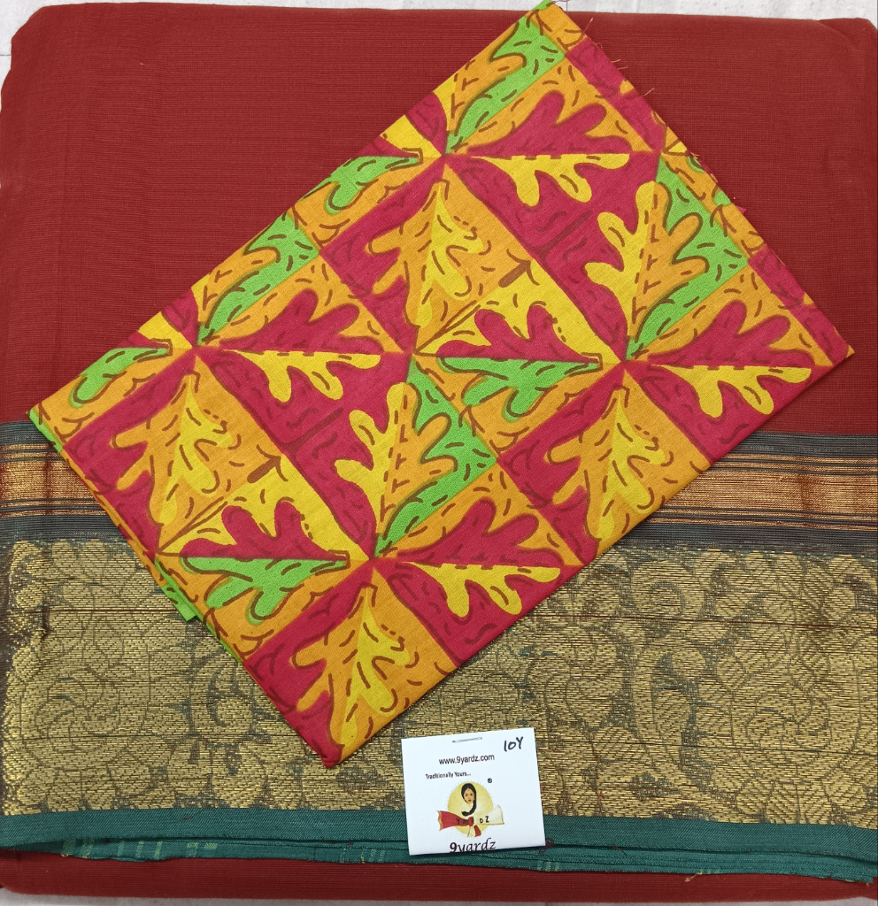 Arupukottai cotton 10 yards madisar