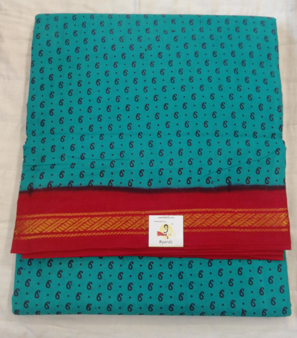 Sungudi cotton 12 yardz