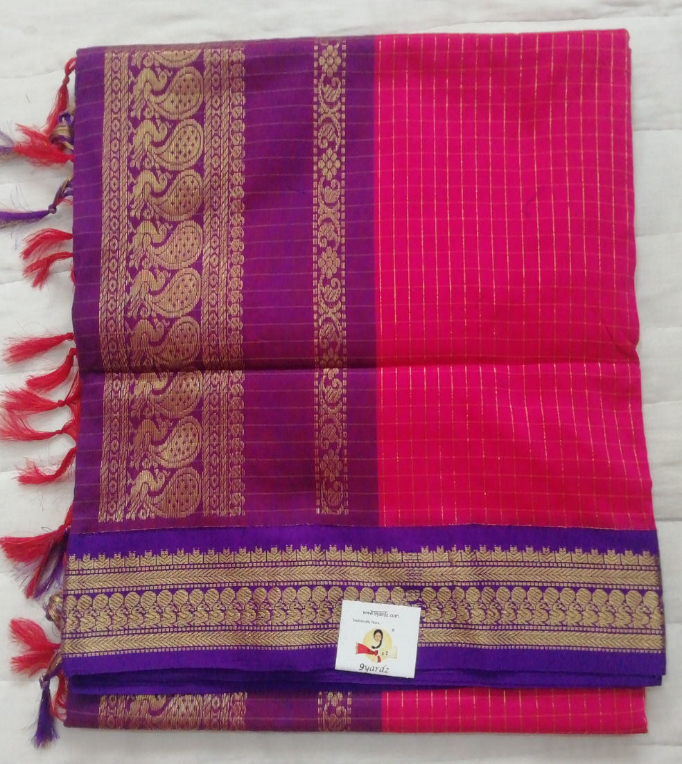 Kalyani cotton Checked 6yardz