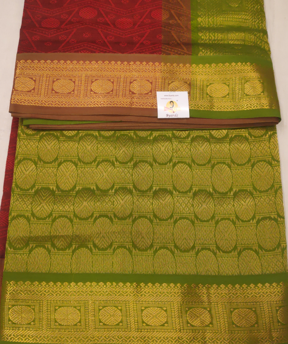 Semi Silk cotton Madisar Embossed
