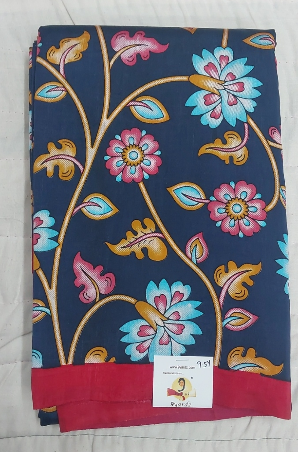 Printed Silk 9.5 yards