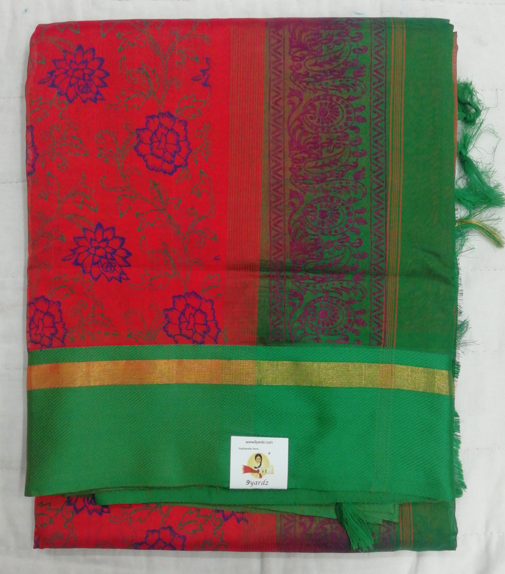 Pure silk cotton, printed -10 yards madisar