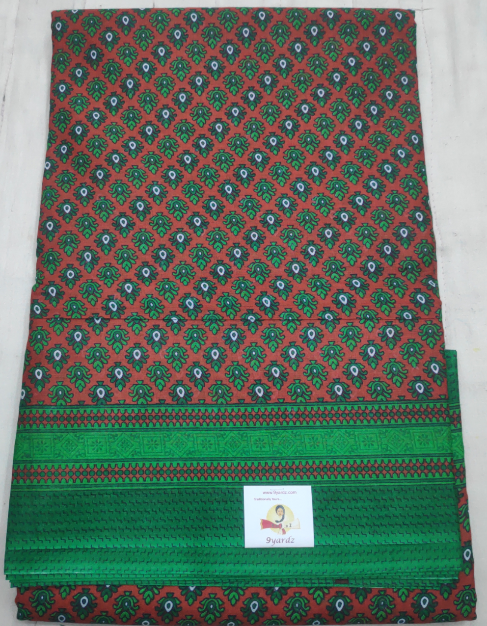 Erode cotton 10.5 yards madisar