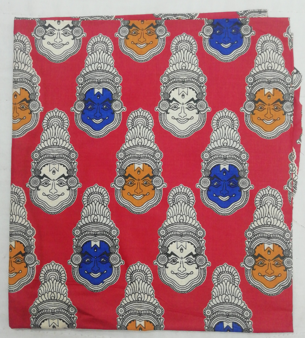 Kalamkari blouse bits