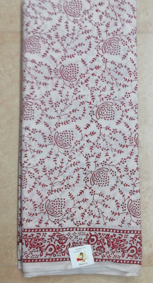 Baag/soft cotton Madisar 11 yards