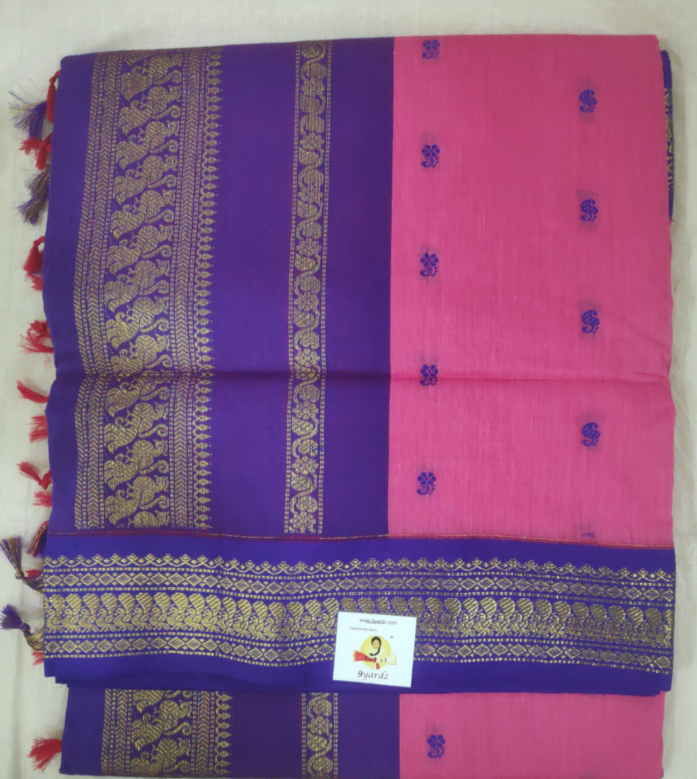 Kalyani cotton Thread work 6yardz