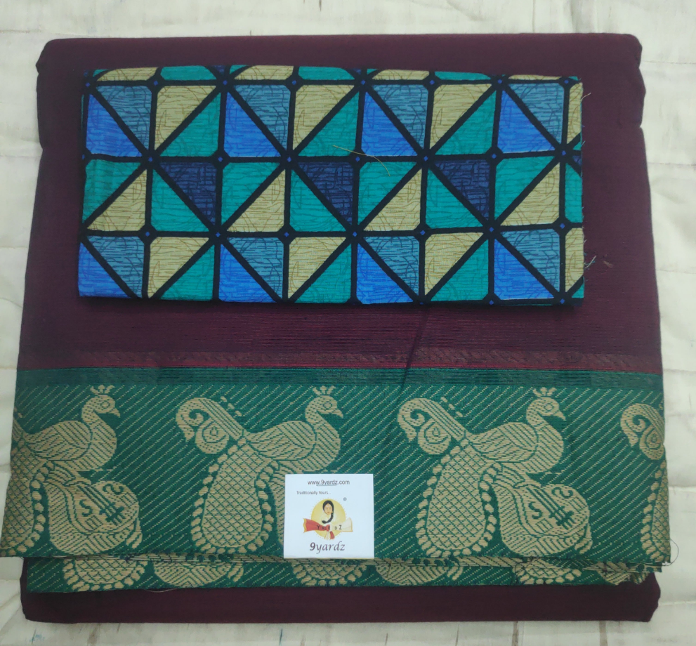 Arupukottai cotton 10 yards madisar