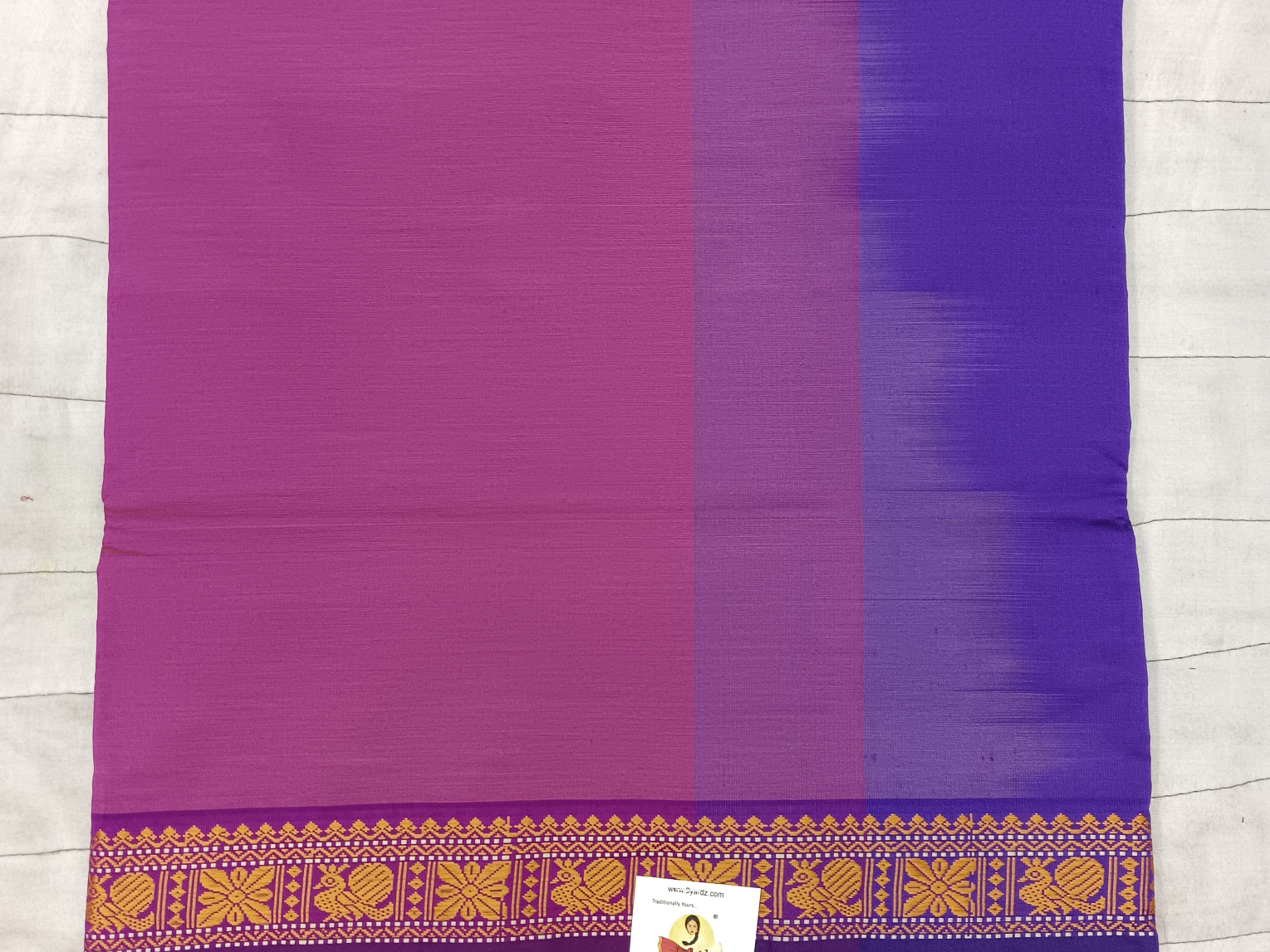 Semi silk cotton 6Yards