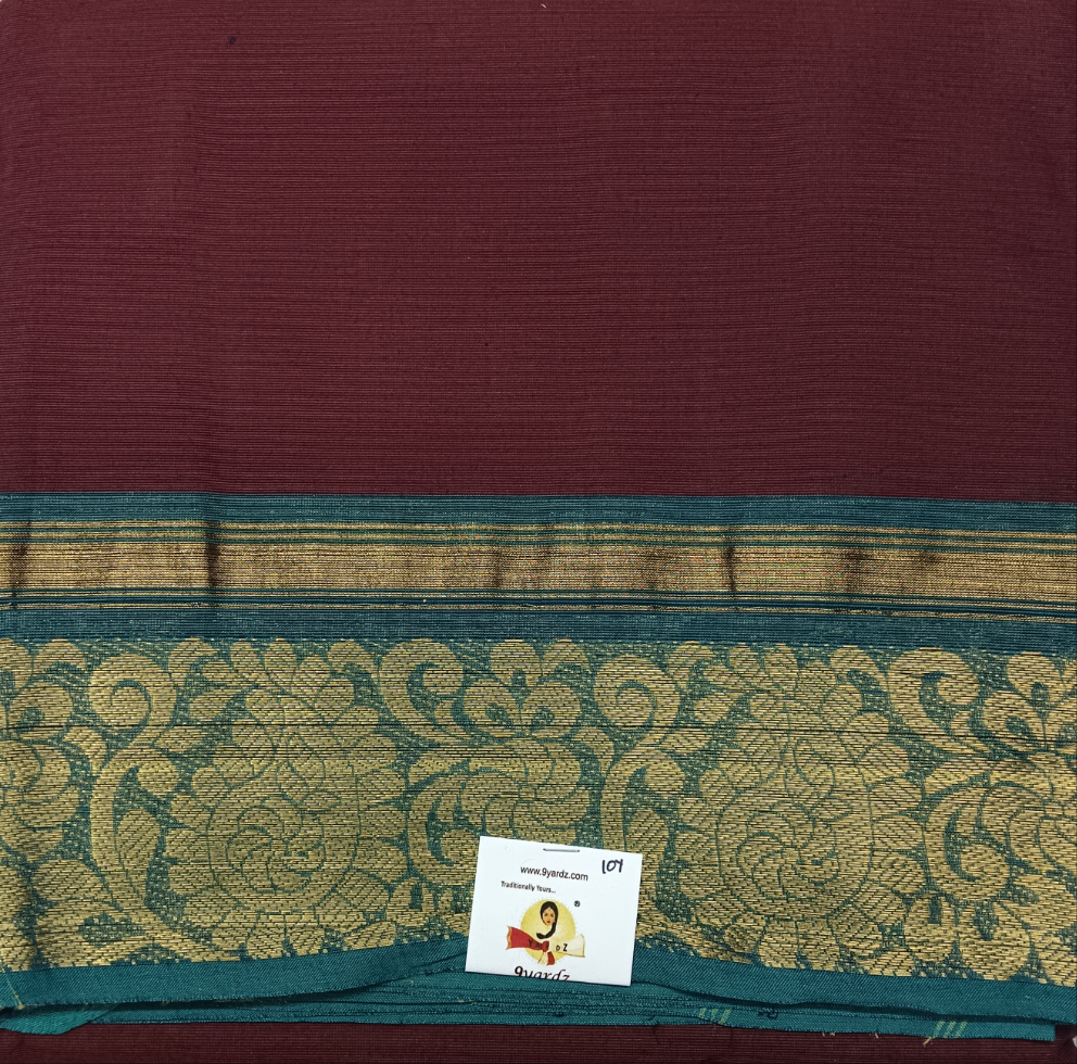 Arupukottai cotton 10 yards madisar