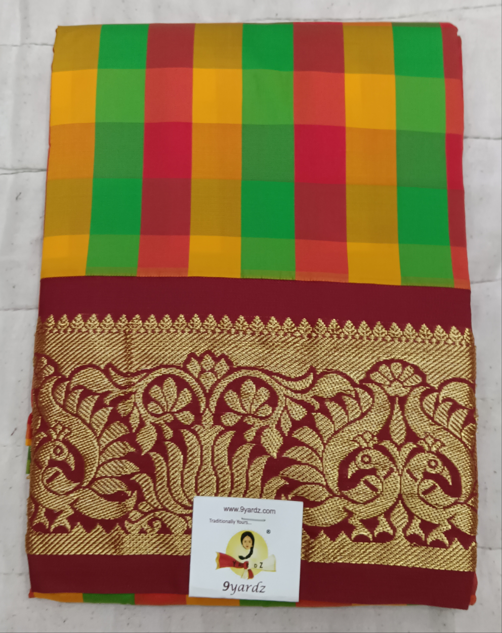 Pavadai poly silk 36"