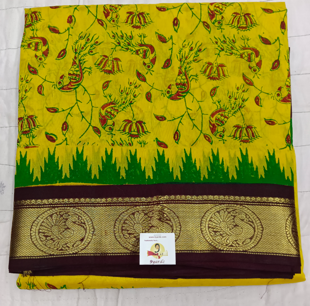 Pure silk cotton - Printed 10yards madisar
