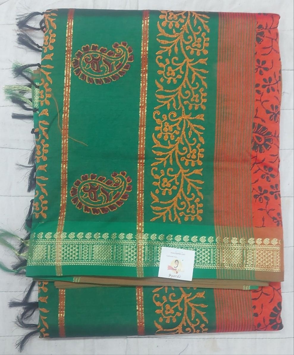 Pure silk cotton - Printed 10yards madisar