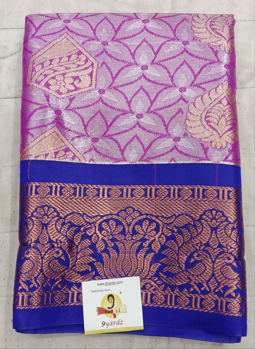 Pavadai poly silk 36"