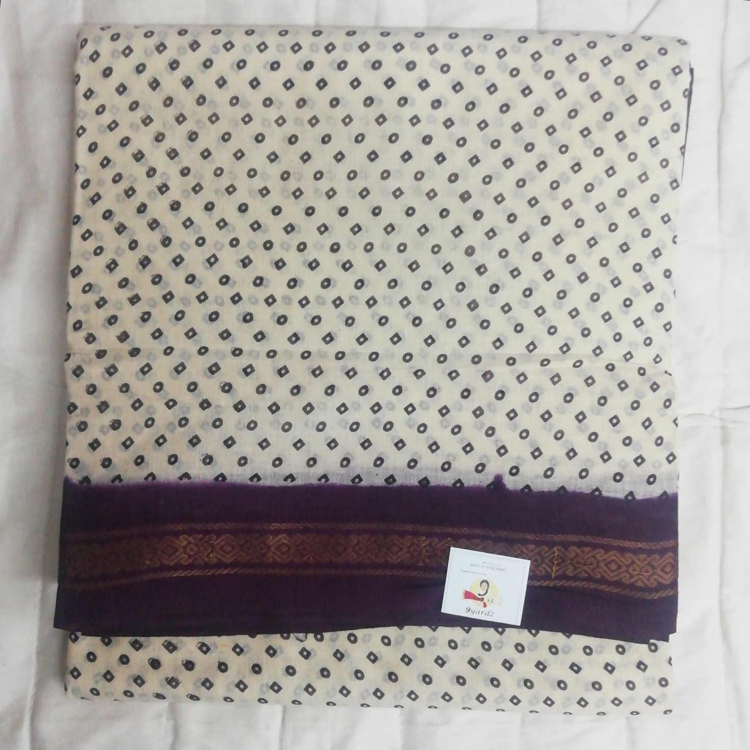 Sungudi cotton 12 yardz