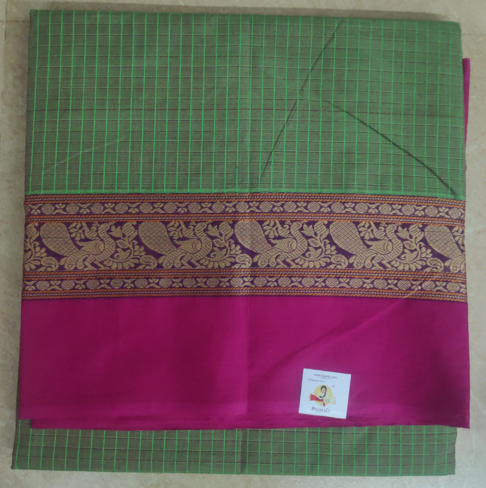 Chettinadu / Karaikudi cotton 10 yards madisar