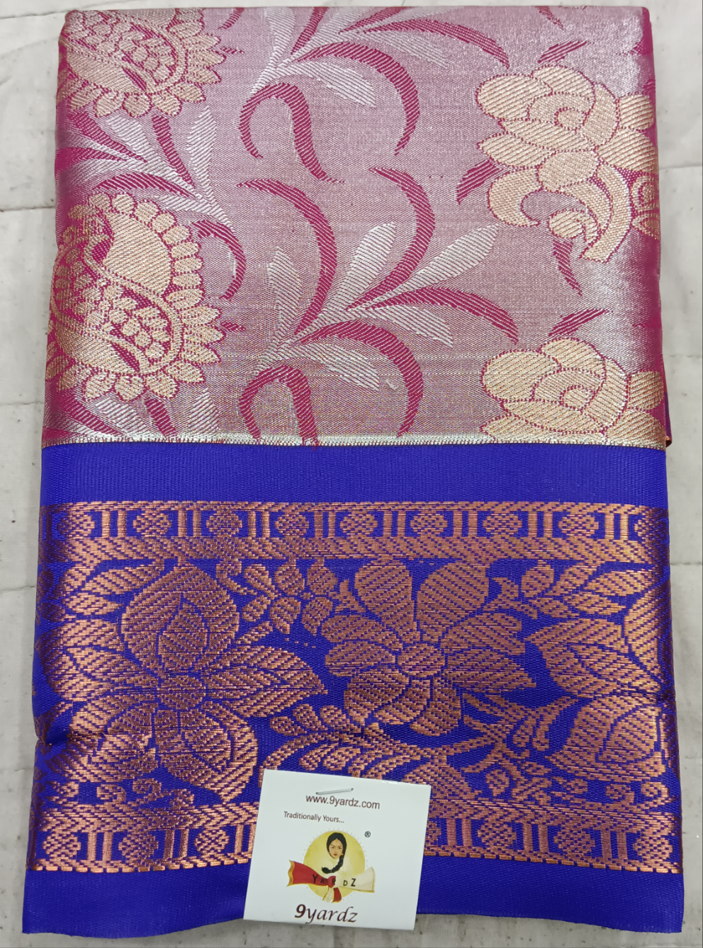 Pavadai poly silk 36"