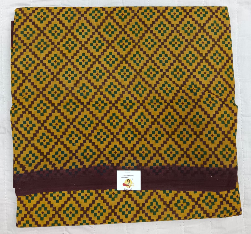 Sungudi cotton 10.5 yards madisar