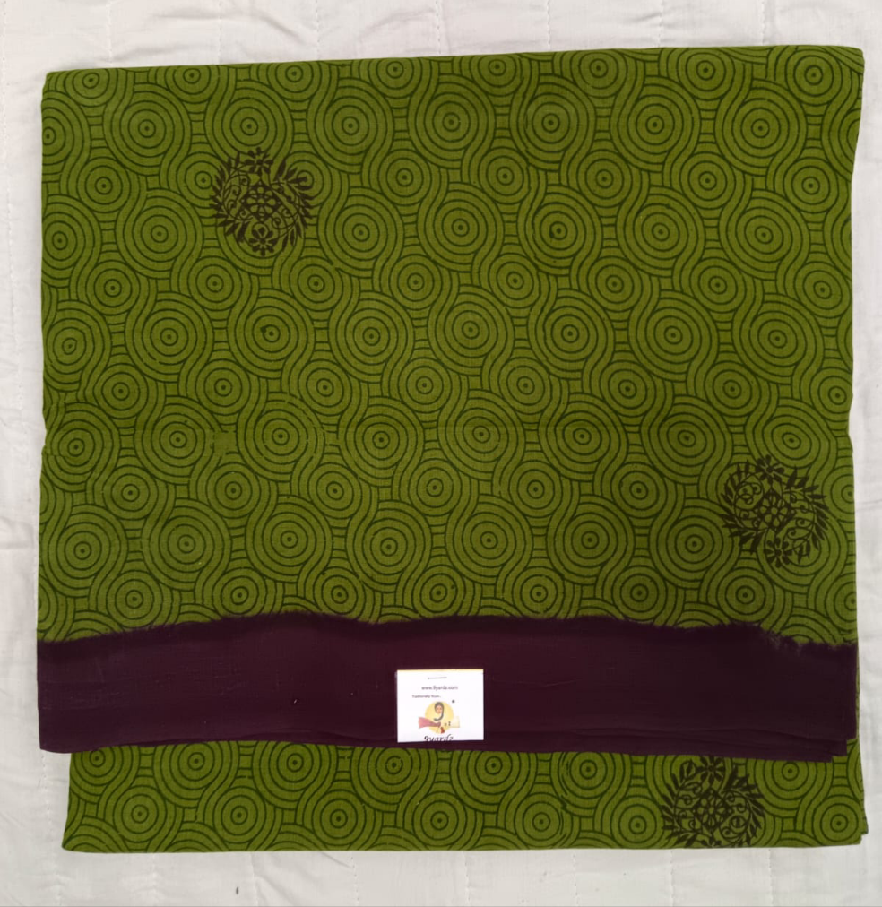 Sungudi cotton 10.5 yards madisar