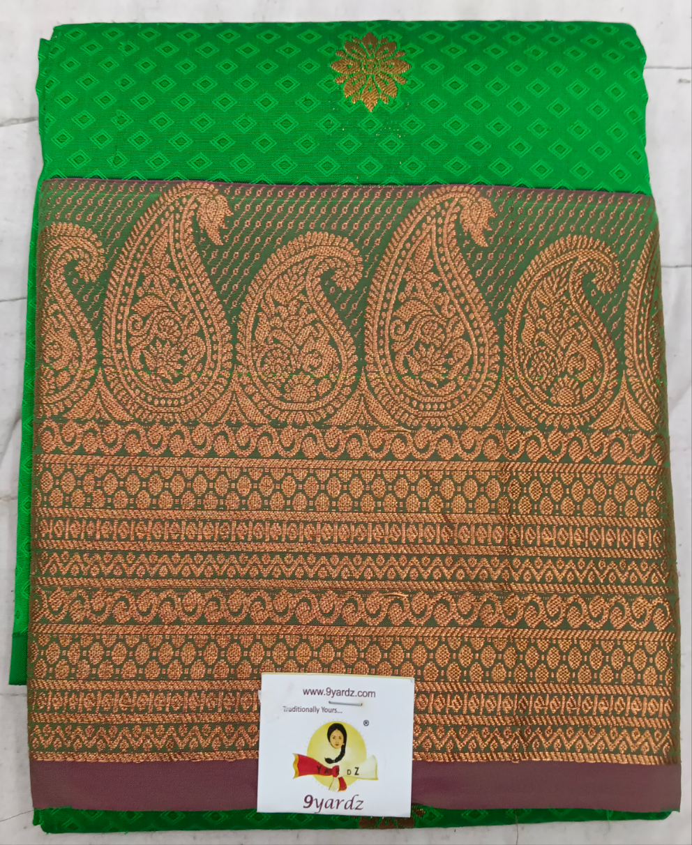 Pavadai poly silk 36"