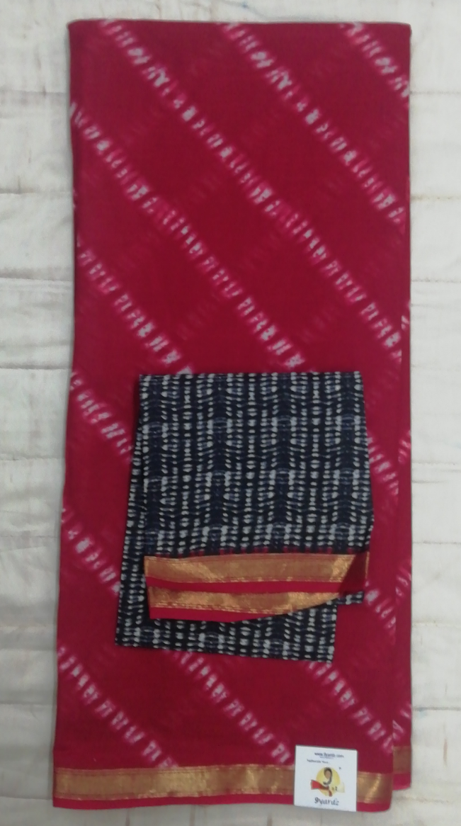 Chanderi cotton 6 yards