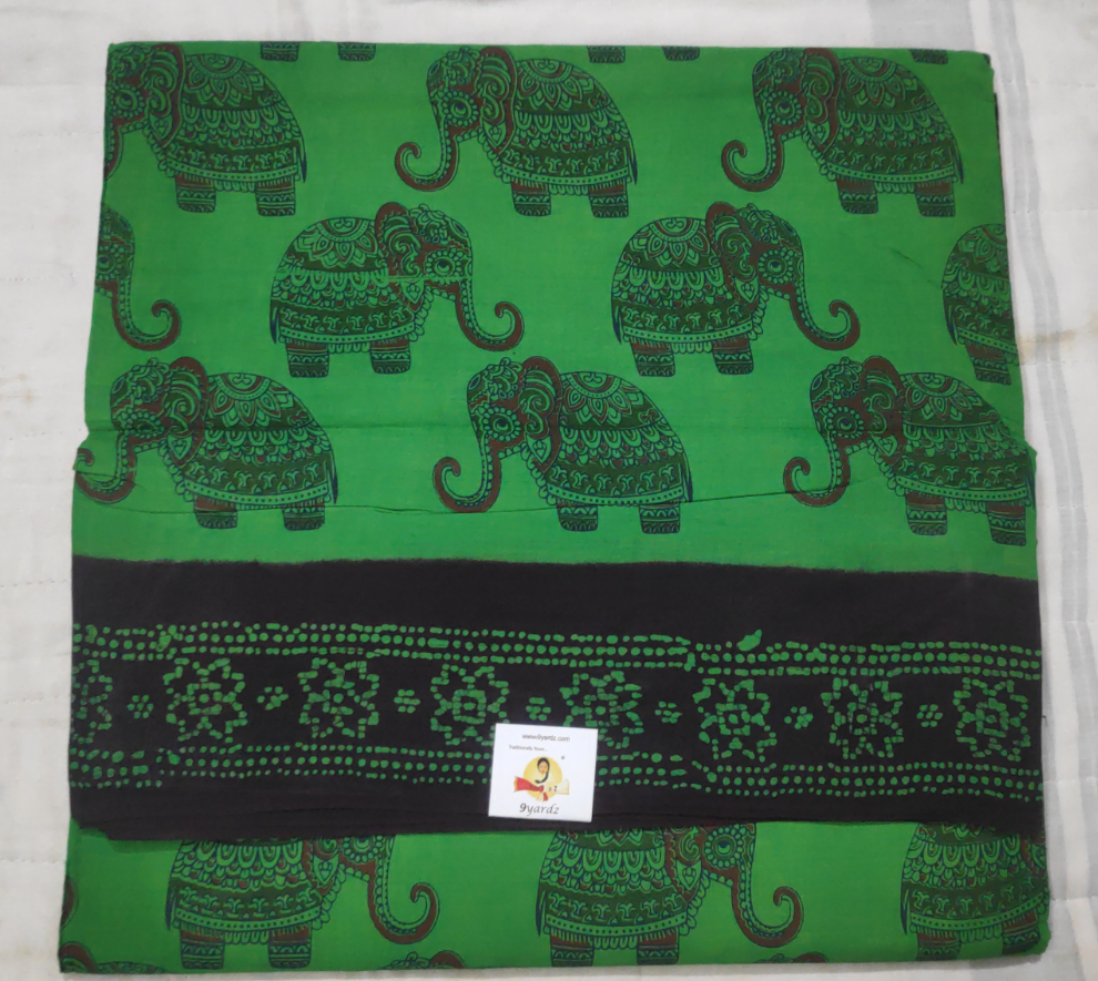 Sungudi cotton 10.5 yards madisar