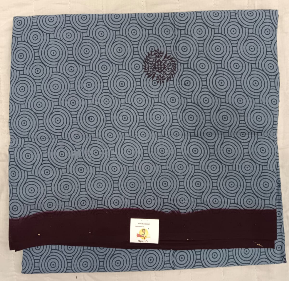 Sungudi cotton 10.5 yards madisar