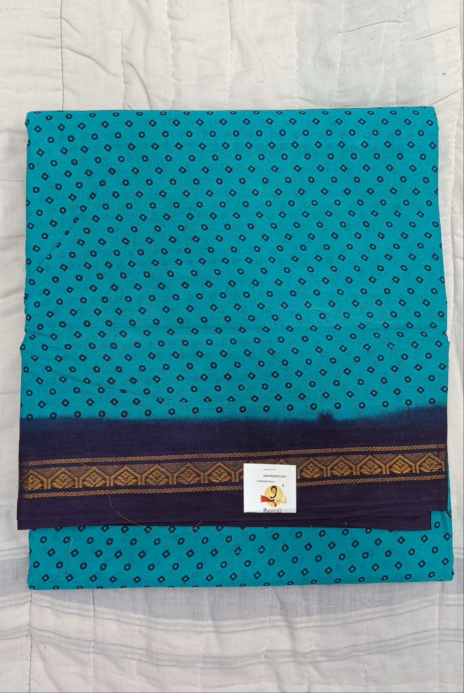 Sungudi cotton 12 yardz