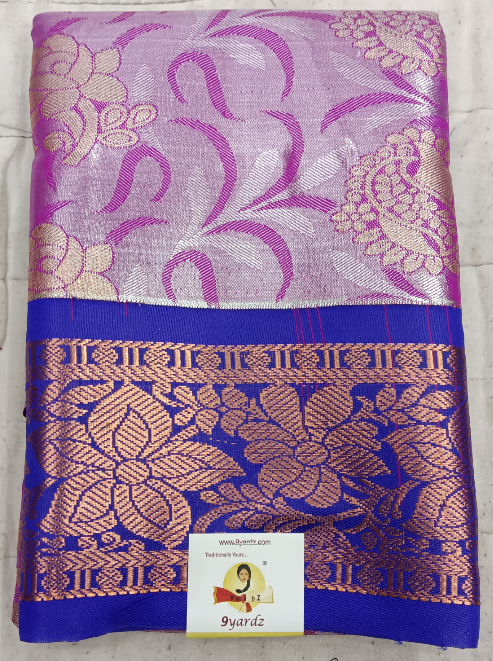 Pavadai poly silk 36"