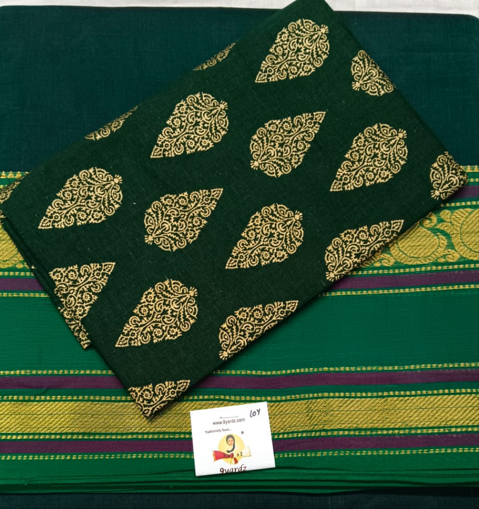 Arupukottai cotton 10 yards madisar