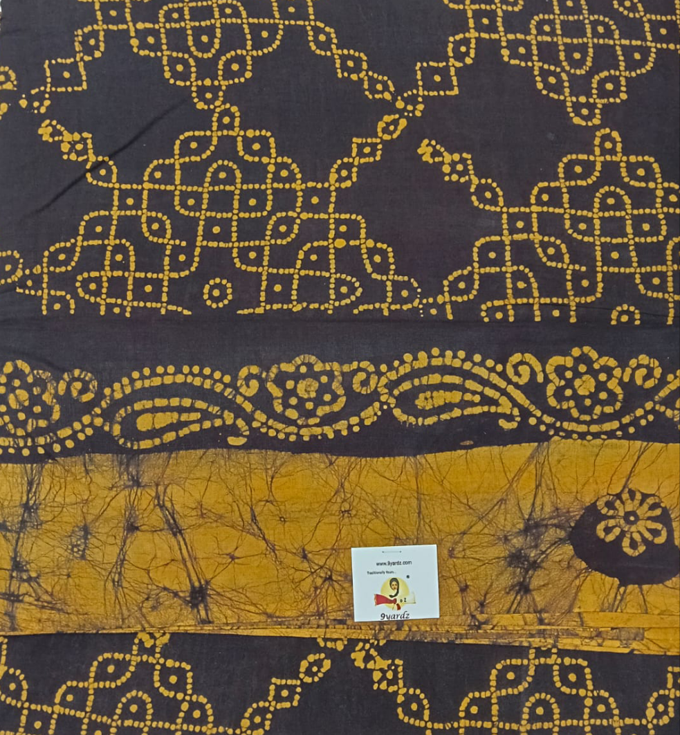 Sungudi cotton 9.5 yards madisar