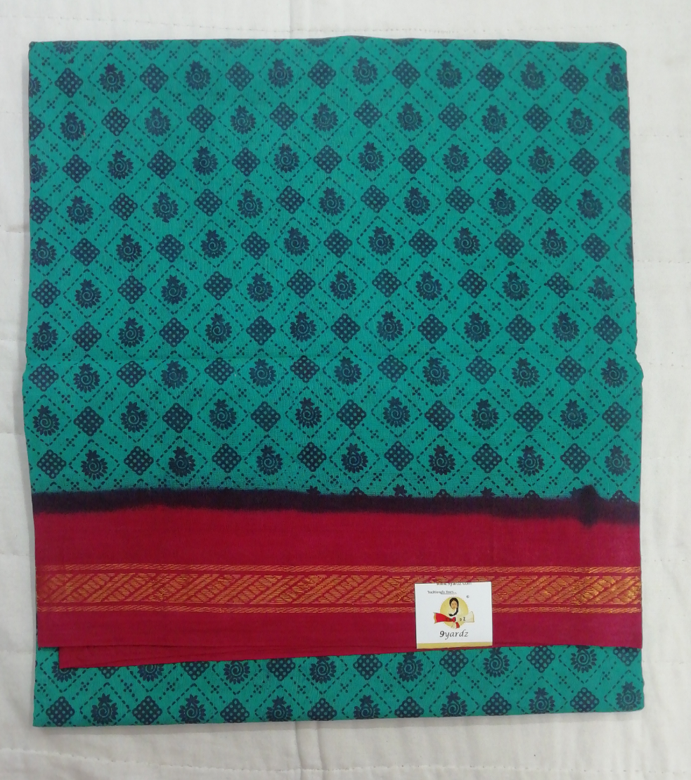 Sungudi cotton 6 yards