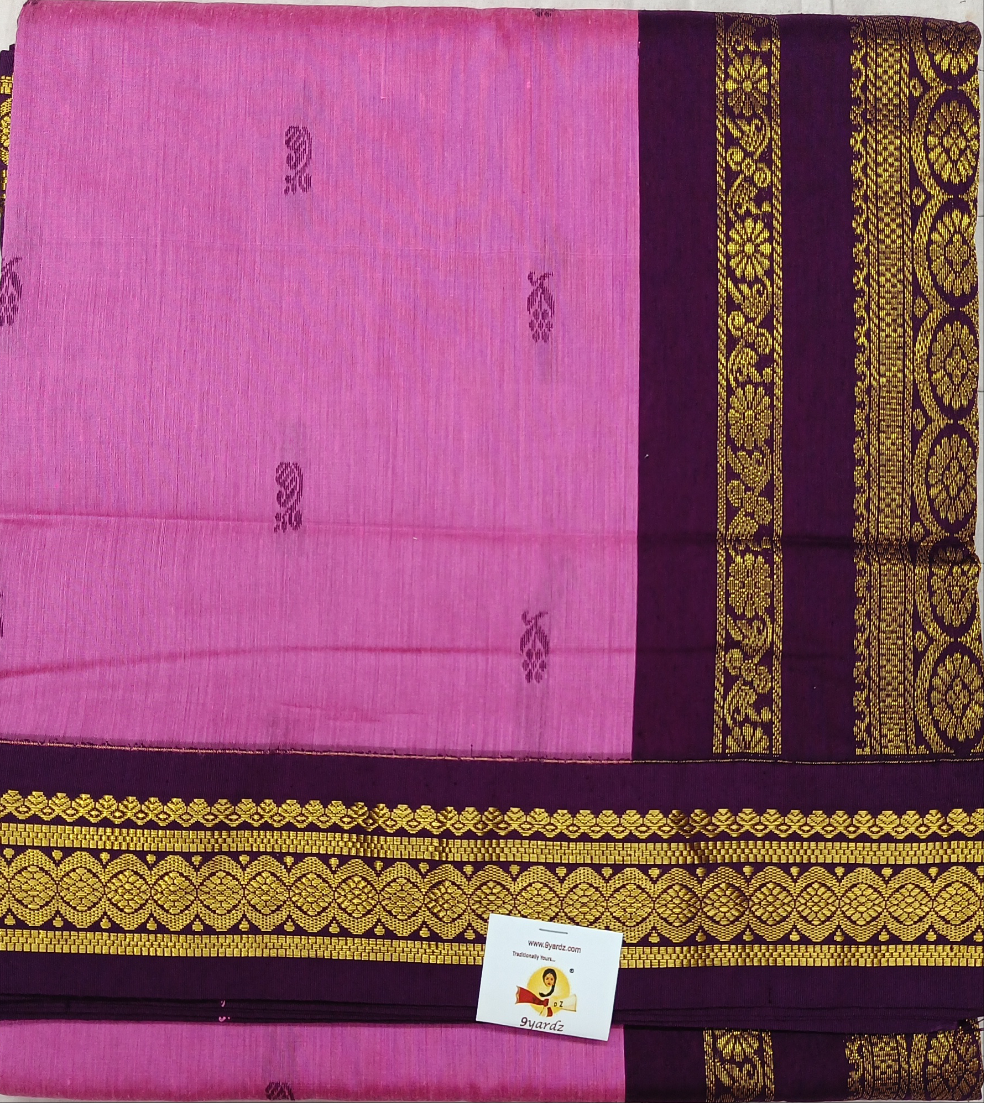 Kalyani Cotton Butta  9.5yards