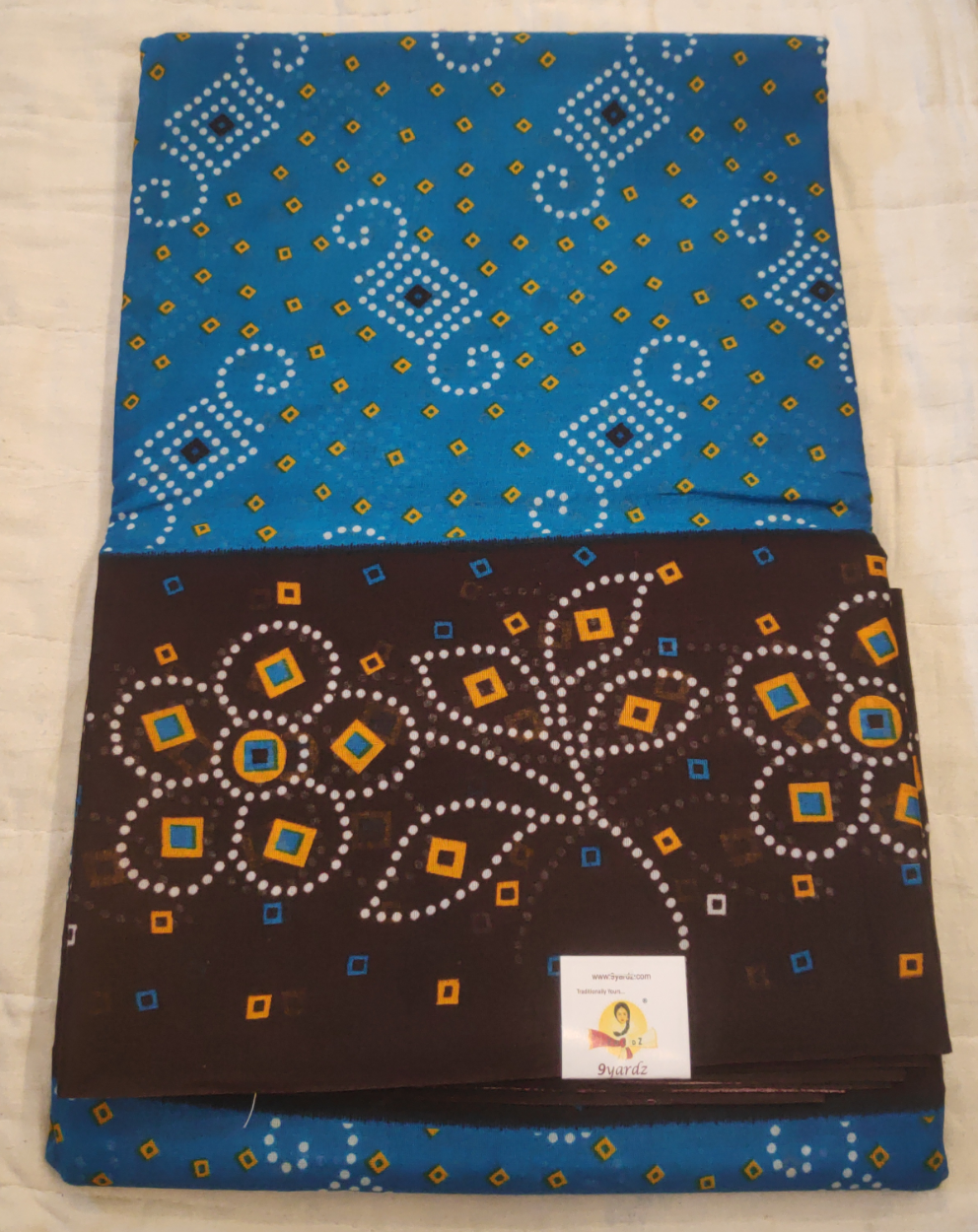 Erode cotton 10.5 yards madisar