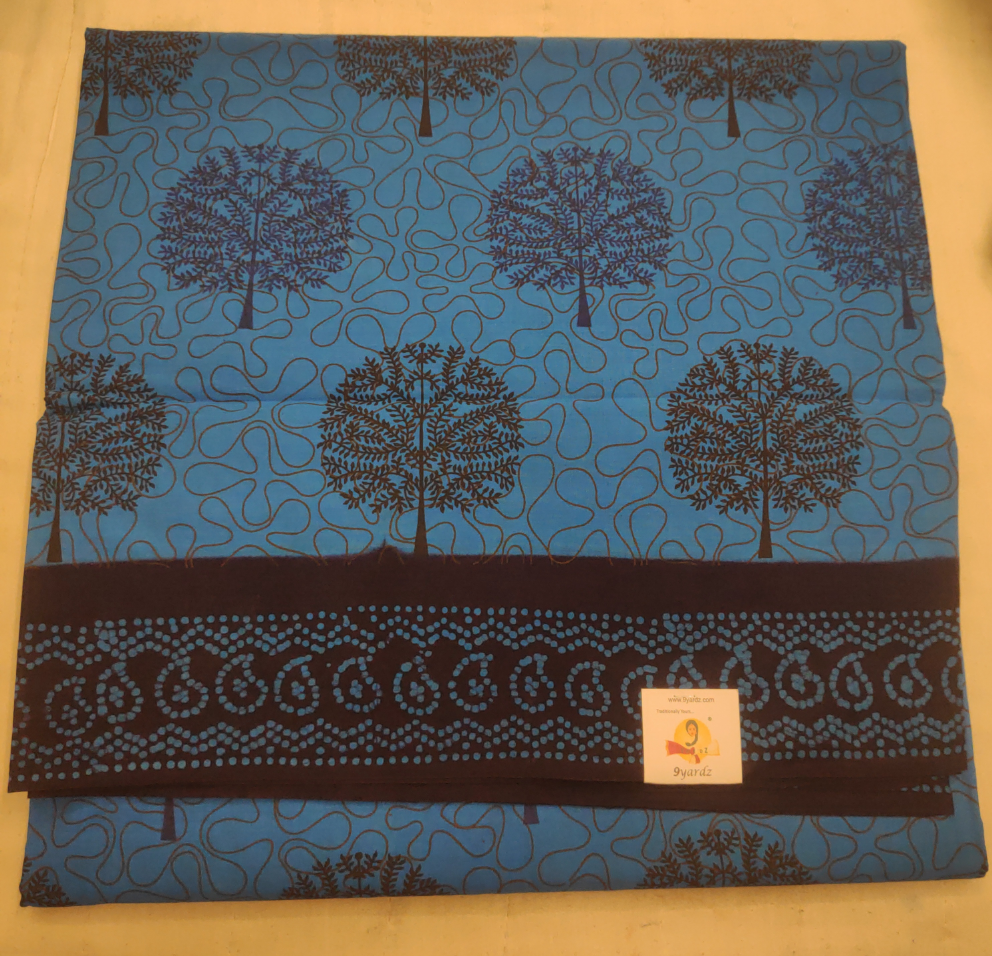 Sungudi cotton 10.5 yards madisar