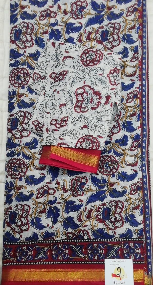 Chanderi cotton 6 yards