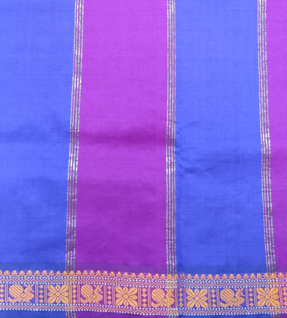 Semi silk cotton 6Yards