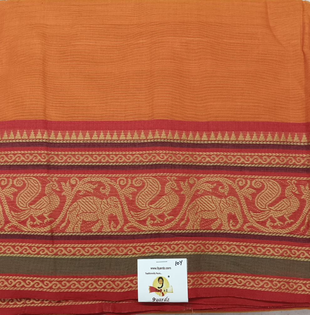 Arupukottai cotton 10 yards madisar