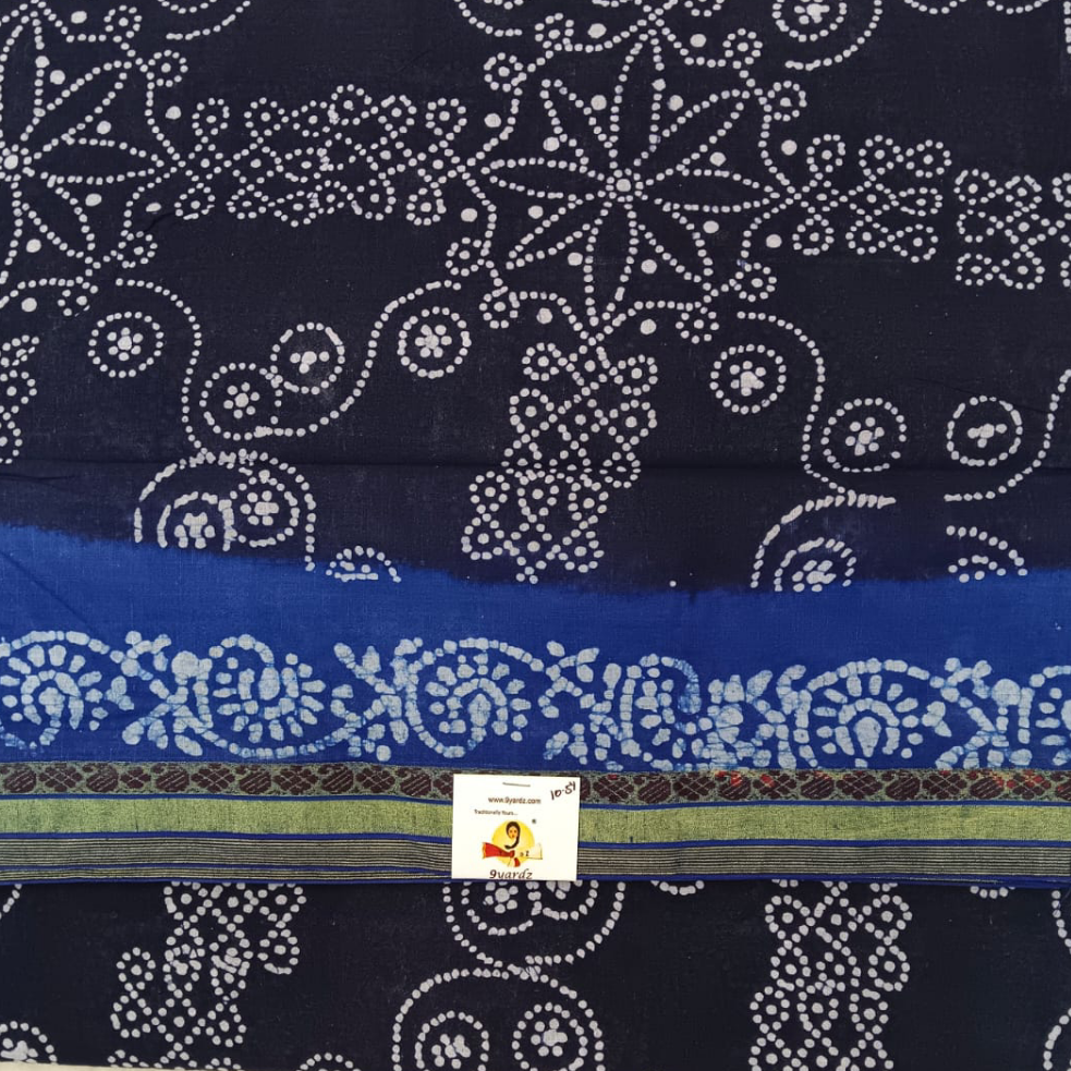 Sungudi cotton 10.5 yards madisar