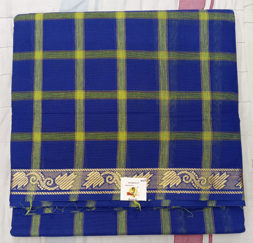 Chettinadu / Karaikudi cotton 10.5 yards madisar