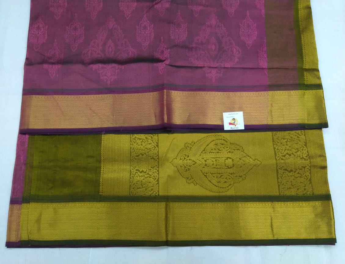 Rich Pallu Silk Cotton 6yardz