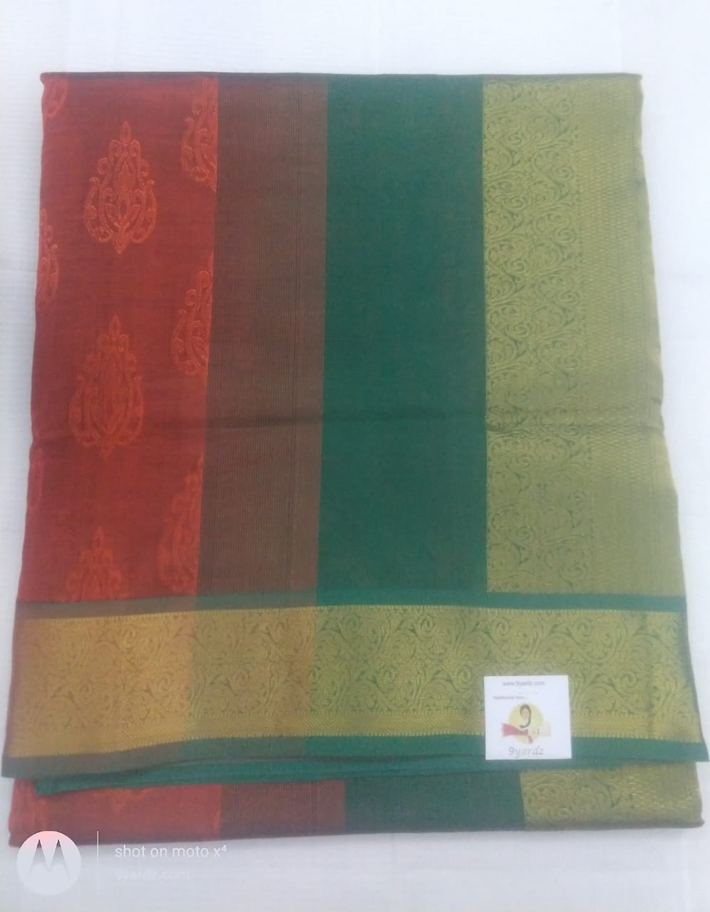 Rich Pallu Silk Cotton 6yardz