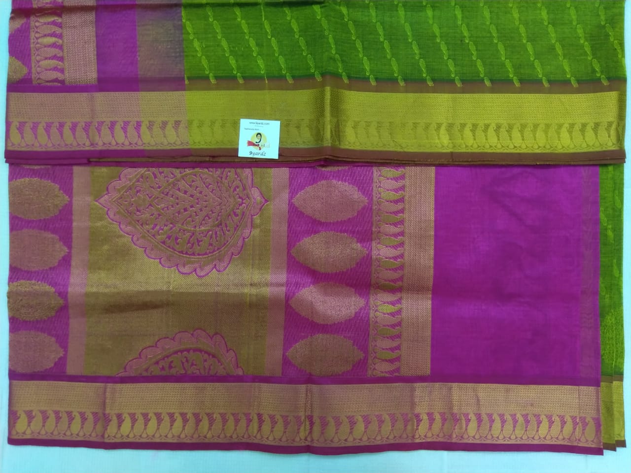 Rich Pallu Silk Cotton 6yardz