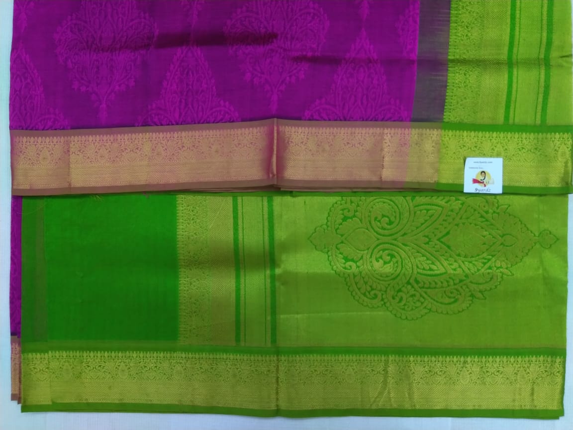 Rich Pallu Silk Cotton 6yardz