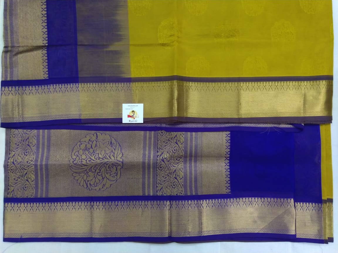 Rich Pallu Silk Cotton 6yardz