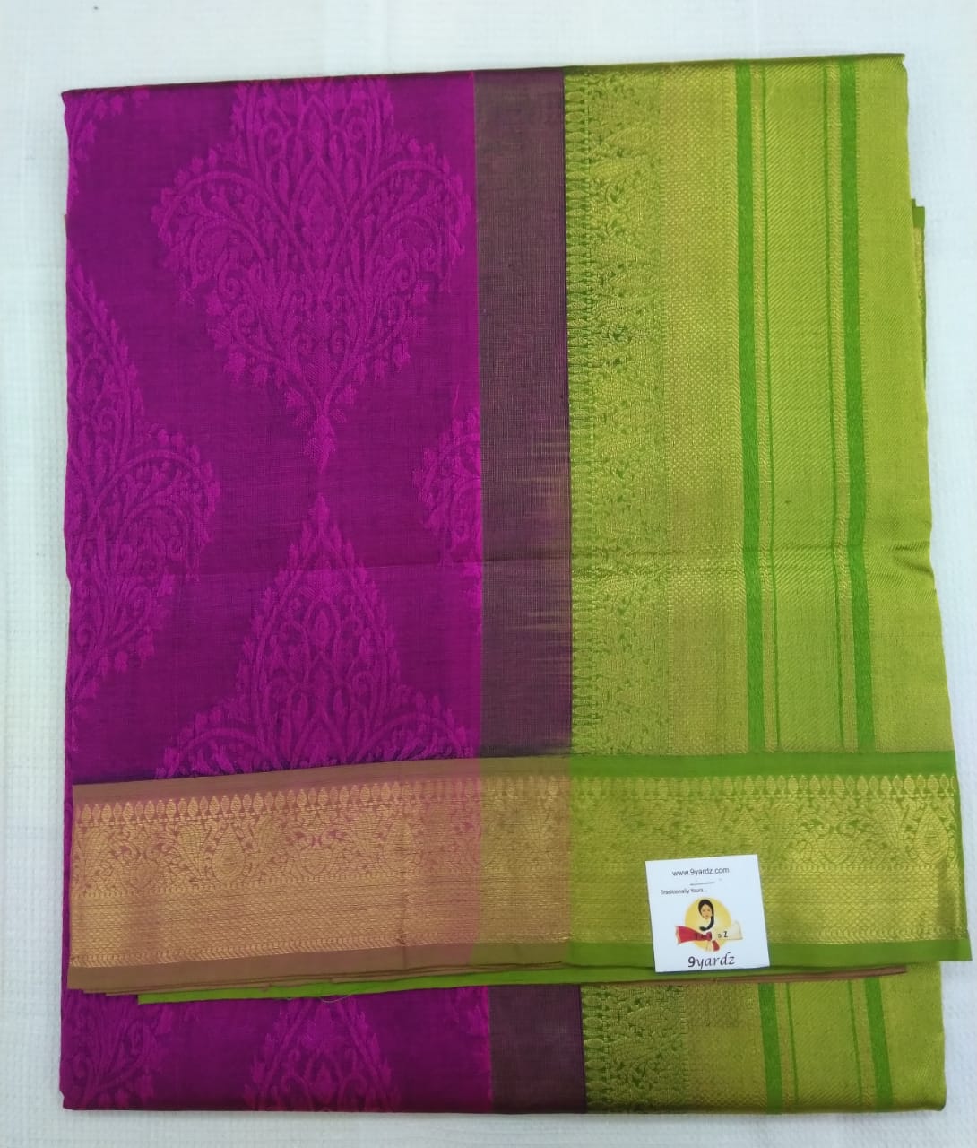 Rich Pallu Silk Cotton 6yardz
