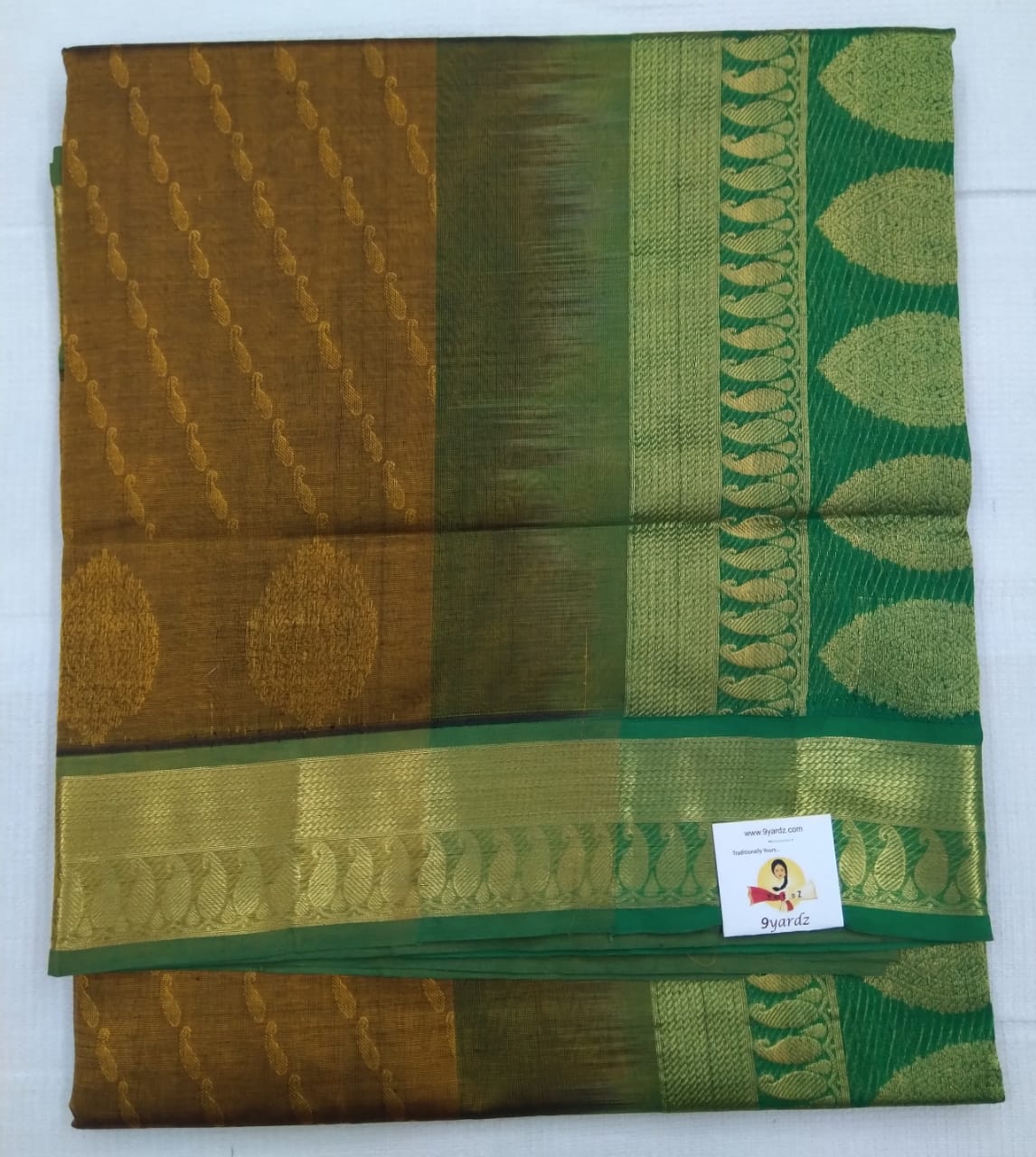 Rich Pallu Silk Cotton 6yardz