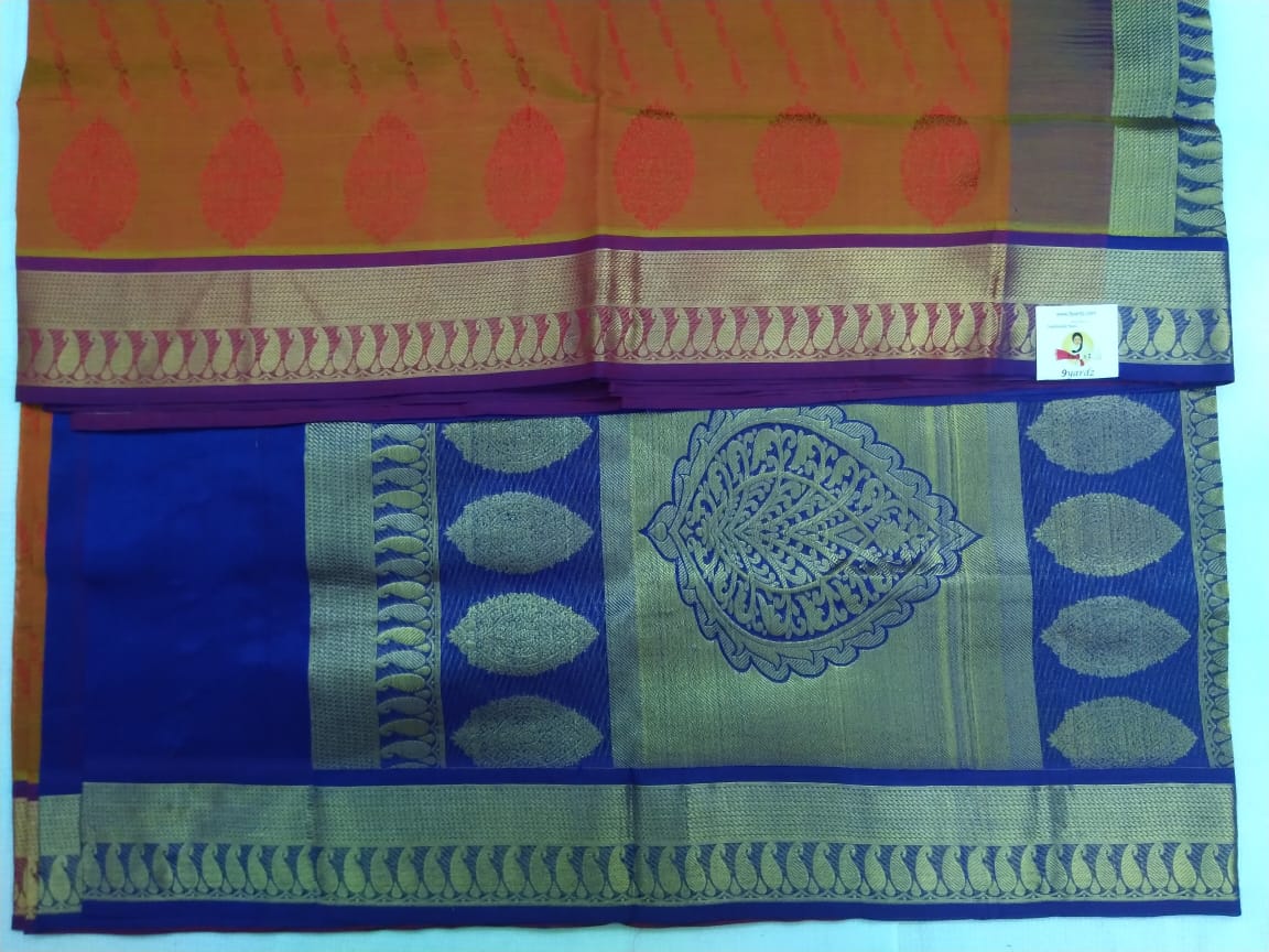 Rich Pallu Silk Cotton 6yardz